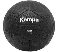 Kempa Spectrum Synergy Primo Black&White Balón de Balonmano de Entrenamiento y Partido con una construcción única de 30 Paneles-Apto para Todas Las Edades, Unisex-Youth, Negro, 0