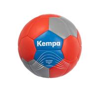 Kempa Spectrum Synergy Pro, balón de Balonmano para niños y Adultos, balón de Partido y de Entrenamiento, Rojo/Gris/Azul