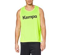 Kempa Training Bib Peto Reversible de Entrenamiento, Hombre, Amarillo Fluor, M/L