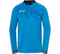 Kempa Wave 26 Longsleeve Sudadera Deportiva de Manga Larga para Hombre de Balonmano y Voleibol de Interior - elástica y de Secado rápido