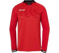 Kempa Wave 26 Longsleeve Sudadera Deportiva de Manga Larga para Hombre de Balonmano y Voleibol de Interior - elástica y de Secado rápido