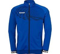 Kempa Wave 26 Poly Jacket hombre niño Chaqueta deportiva de entrenamiento de balonmano para hombre Sudadera ligera - sudadera elástica de entrenamiento con bolsillos con cremallera