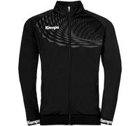 Kempa Wave 26 Poly Jacket hombre niño Chaqueta deportiva de entrenamiento de balonmano para hombre Sudadera ligera - sudadera elástica de entrenamiento con bolsillos con cremallera