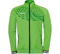 Kempa Wave 26 Poly Jacket hombre niño Chaqueta deportiva de entrenamiento de balonmano para hombre Sudadera ligera - sudadera elástica de entrenamiento con bolsillos con cremallera