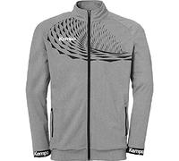 Kempa Wave 26 Poly Jacket hombre niño Chaqueta deportiva de entrenamiento de balonmano para hombre Sudadera ligera - sudadera elástica de entrenamiento con bolsillos con cremallera