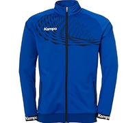 Kempa Wave 26 Poly Jacket hombre niño Chaqueta deportiva de entrenamiento de balonmano para hombre Sudadera ligera - sudadera elástica de entrenamiento con bolsillos con cremallera