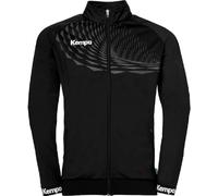 Kempa Wave 26 Poly Jacket hombre niño Chaqueta deportiva de entrenamiento de balonmano para hombre Sudadera ligera - sudadera elástica de entrenamiento con bolsillos con cremallera