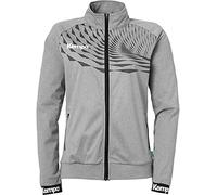 Kempa Wave 26 Poly Jacket mujer niña Chaqueta deportiva de entrenamiento de balonmano para hombre Sudadera ligera - sudadera elástica de entrenamiento con bolsillos con cremallera