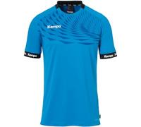 Kempa Wave 26 Shirt para Hombres y niños - Camiseta Manga Corta Camiseta Deportiva Ropa Funcional Balonmano Gimnasio Jogging Running Jersey - elástica y Transpirable