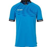 Kempa Wave 26 Shirt para Hombres y niños - Camiseta Manga Corta Camiseta Deportiva Ropa Funcional Balonmano Gimnasio Jogging Running Jersey - elástica y Transpirable