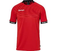Kempa Wave 26 Shirt para Hombres y niños - Camiseta Manga Corta Camiseta Deportiva Ropa Funcional Balonmano Gimnasio Jogging Running Jersey - elástica y Transpirable