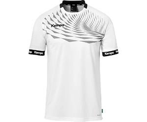 Kempa Wave 26 Shirt para Hombres y niños - Camiseta Manga Corta Camiseta Deportiva Ropa Funcional Balonmano Gimnasio Jogging Running Jersey - elástica y Transpirable