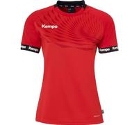 Kempa Wave 26 Shirt Women para Mujeres y niñas - Camiseta Manga Corta Camiseta Deportiva Ropa Funcional Balonmano Gimnasio Jogging Running Jersey - elástica y Transpirable