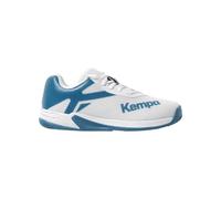 Kempa Wing 2.0 Junior, Zapatillas Deportivas, Blanco/Azul Oscuro, 34 EU