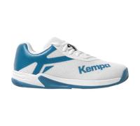 Zapatillas de balonmano kempa wing 2.0 infantil blanco/azul deep 32