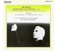 KEMPE & BAMBERG SO - Brahms/Weber:Symphony No.2