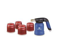 Soldador De Gas + 2 Cartuchos De Soplete Con Llama Oxidrica Kemper