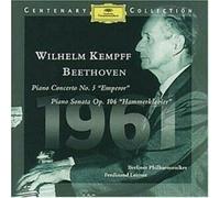 Kempff, Wilhelm - Concerto pour piano n°5 "L'Empereur" / Sonate op.106