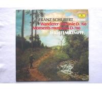 Kempff, Wilhelm - Kempff, Wilhelm Schubert The Wanderer Fantasie Moments Musicaux LP Deutsch Grammophon 2535271 EX/EX 1977 German pressing
