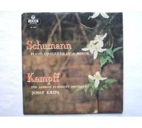 Kempff, Wilhelm - Kempff, Wilhelm Schumann Piano Concerto In A Minor 10"LP Decca LW5337 EX/VG 1958 10 inch LP, London Symphony Orchestra conducted by Josef Krips