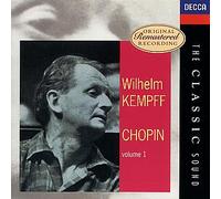 Kempff, Wilhelm - Plays Chopin-Volume. 1
