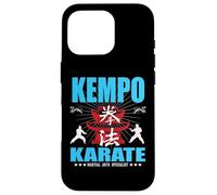 Kempo Karate con Karateka; Kanji y Kominka Carcasa para iPhone 16 Pro