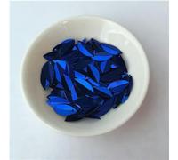 KEMTAT 720 pz 6 * 14mm Tazza Ovale Piegato Paillettes Occhi di Cavallo Forma Sciolto Paillettes Paillettes per L'artigianato Decorazione di Cerimonia Nuziale Accessori per Il Cucito
