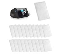 KEMUZ 20 Filtros CPAP Premium para ResMed AirSense 10/11 y Philips - Filtros Nasales Antialérgicos, Compatible con Máquinas de Apnea del Sueño (2.3x5 cm, Pack de 6 Meses)