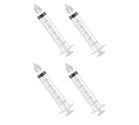 KEMUZ 4 Pcs Jeringa Lavado Nasal Bebe 10 ml,Portátil Jeringuilla Lavado Nasal Bebe, con Punta de Silicona Suave, Segura y Cómoda, Portátil Reutilizable Aspirador Nasal Irrigador Nasal