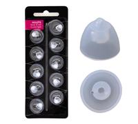 KEMUZ (8 Mm / 10 Piezas) Emparejamiento De Audífonos Para Repuestos Oticon, Domos De Graves Oticon Para Minifit Single Vent, Domos Universales Para Accesorios De Audífonos Oticon