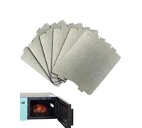 KEMUZ Hoja de mica, Placa Mica Microondas Universal para Accesorios Microondas Horno, 6 Unids Set Horno de Microondas Placa de Mica Reparación Repuesto Accesorio para hogar cocina oficina comedor