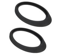 KEMUZ Junta de Goma para Base de Antena de Coche, 2 Piezas, Negro, Universal para Opel Astra H/VW Golf/Audi A3, Sellado Impermeable, 55x40mm, Fácil Instalación Sin Herramientas