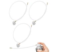 KEMUZ Manguera Extensión Transparente para Limpieza de Aire Acondicionado - Tubo Antifugas con Conexión Universal, Compatible con Kärcher/Bosch (1 Unidad)