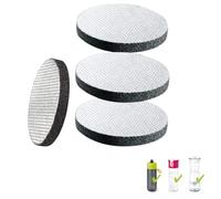 KEMUZ - Pack de 4 Recambios de Filtro de Agua para Jarra y Botella | Elimina Cal, Cloro y Mal Sabor | Compatible con Fill & Go, On Tap y Más | Filtración Avanzada (4 Unidades)