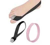 KEMUZ Separador de Dedos para Pie - 2 Piezas Corrector Hallux Valgus, Alivio Dolor Juanetes, Ajuste Nocturno y Diario, Suave Silicona, Ideal para Mujeres y Hombres (2 Unidades)