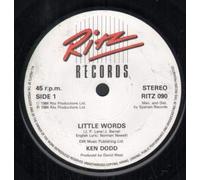 KEN DODD - LITTLE WORDS 7 INCH (7" VINYL 45) UK RITZ 1984