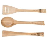 Ken Hom - Juego de Herramientas de bambú, marrón, Juego de 3
