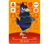 Ken - Nintendo Animal Crossing Happy Home Designer Amiibo Card - 225