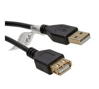 kenable 006622 - Cable USB (1,8 m, USB A, USB A, 2.0, 480 Mbit/s, Negro)