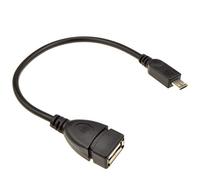 kenable 006631 - Cable USB (0,13 m, USB A, Micro-USB B, 2.0, Negro)