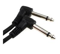 kenable 6,35 mm 90 Grado Derecho ángulo Conector Jack Audio Mono Guitarra Cable 5 m [5 metros/5m]