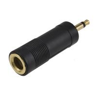 kenable 6,35 mm Mono Conector Jack Enchufe a 3,5 mm Mono Conector Jack Clavija Audio Adaptador Oro
