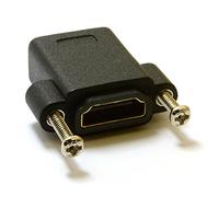 kenable Acoplador HDMI Hembra a Hembra para Panel de Montaje Adaptador Socket Empotrable 18x9mm
