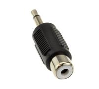 kenable RCA Fono Enchufe a 3,5 mm Mono Conector Jack Clavija Adaptador