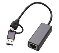 Kenable Adaptador De Red LAN RJ45 USB A USB 3.2 Tipo C 2.5GbE