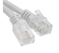 kenable ADSL 2 + Alto Velocidad Banda Acha Módem Cable RJ11 a RJ11 2 m Blanco [2 metros/2m]