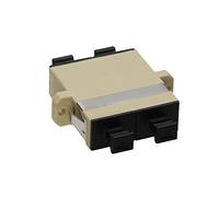 kenable Beige multi del modo DX del acoplador de la glándula del soporte del panel de remiendo de la fibra óptica del duplex del SC MM