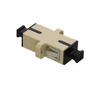 kenable Beige multi del modo SX del acoplador de la glándula del soporte del panel de remiendo de la fibra óptica del SC MM