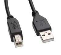 kenable Cable USB 2.0 de Alta Velocidad A a B para Impresora y Escáner 24AWG Negro 1,2m