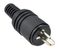 kenable Conector DIN Macho 2 Pines para Altavoces y HiFi con Terminales de Tornillo sin Soldadura 1 Unidad